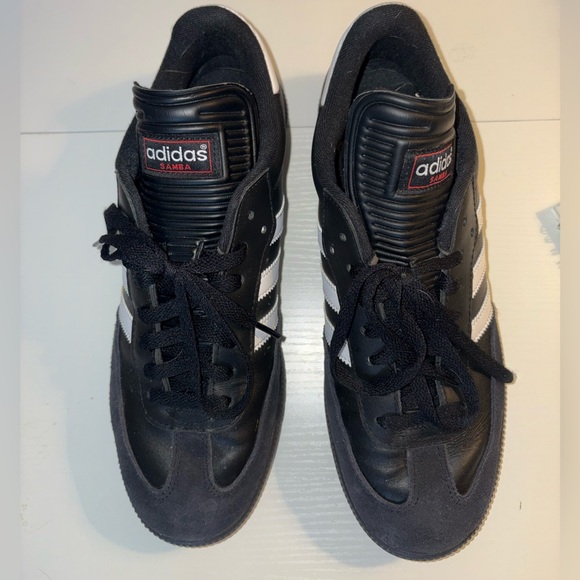 Adidas Samba Classic Black White Sneakers Men’s 10 Y2K With Box - Picture 2 of 7
